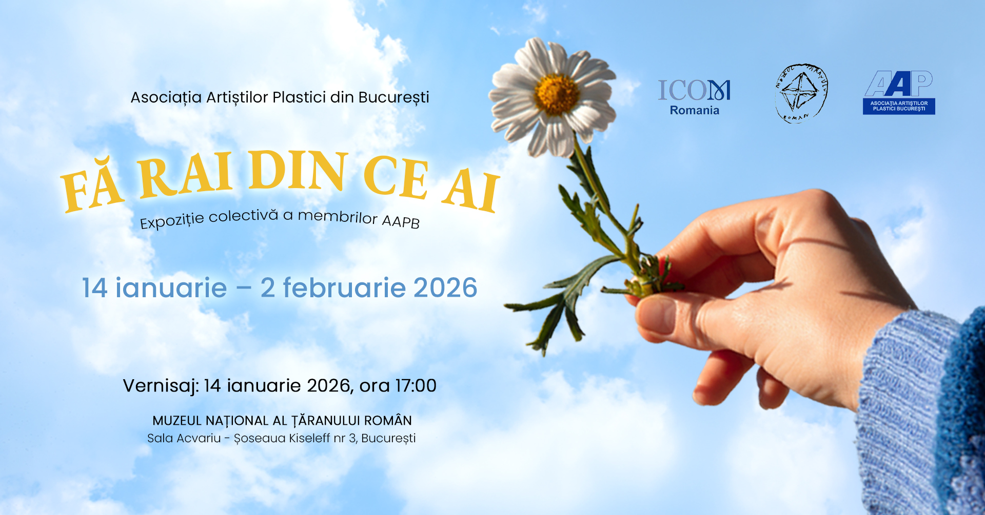 Expoziție de artă contemporană / FĂ RAI DIN CE AI