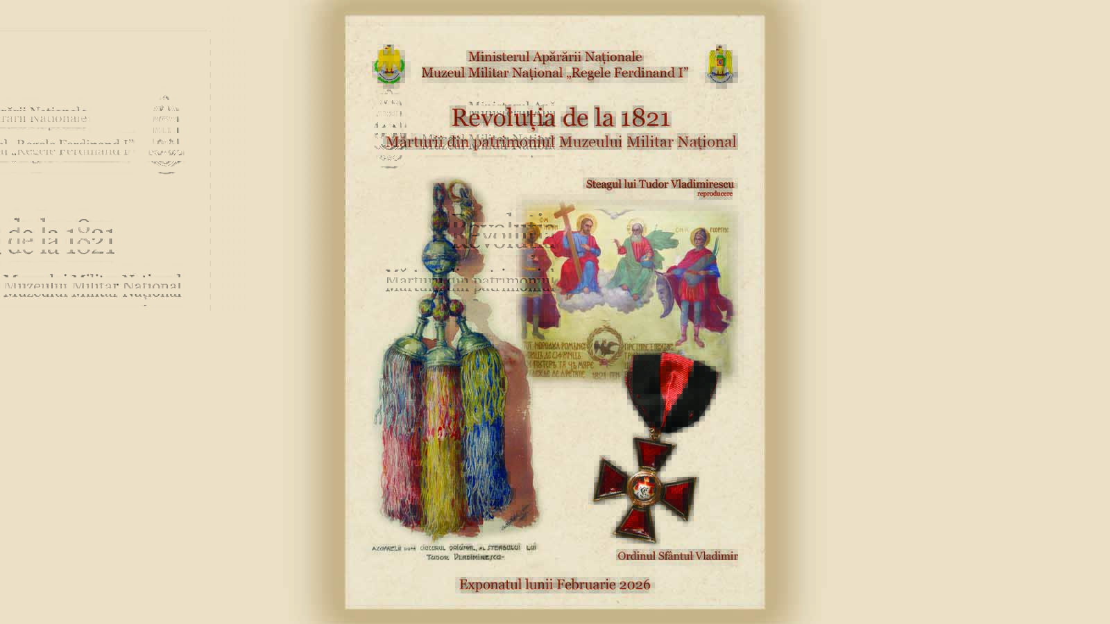 Exponatul lunii februarie 2026 - Muzeul Militar National Regele Ferdinand I
