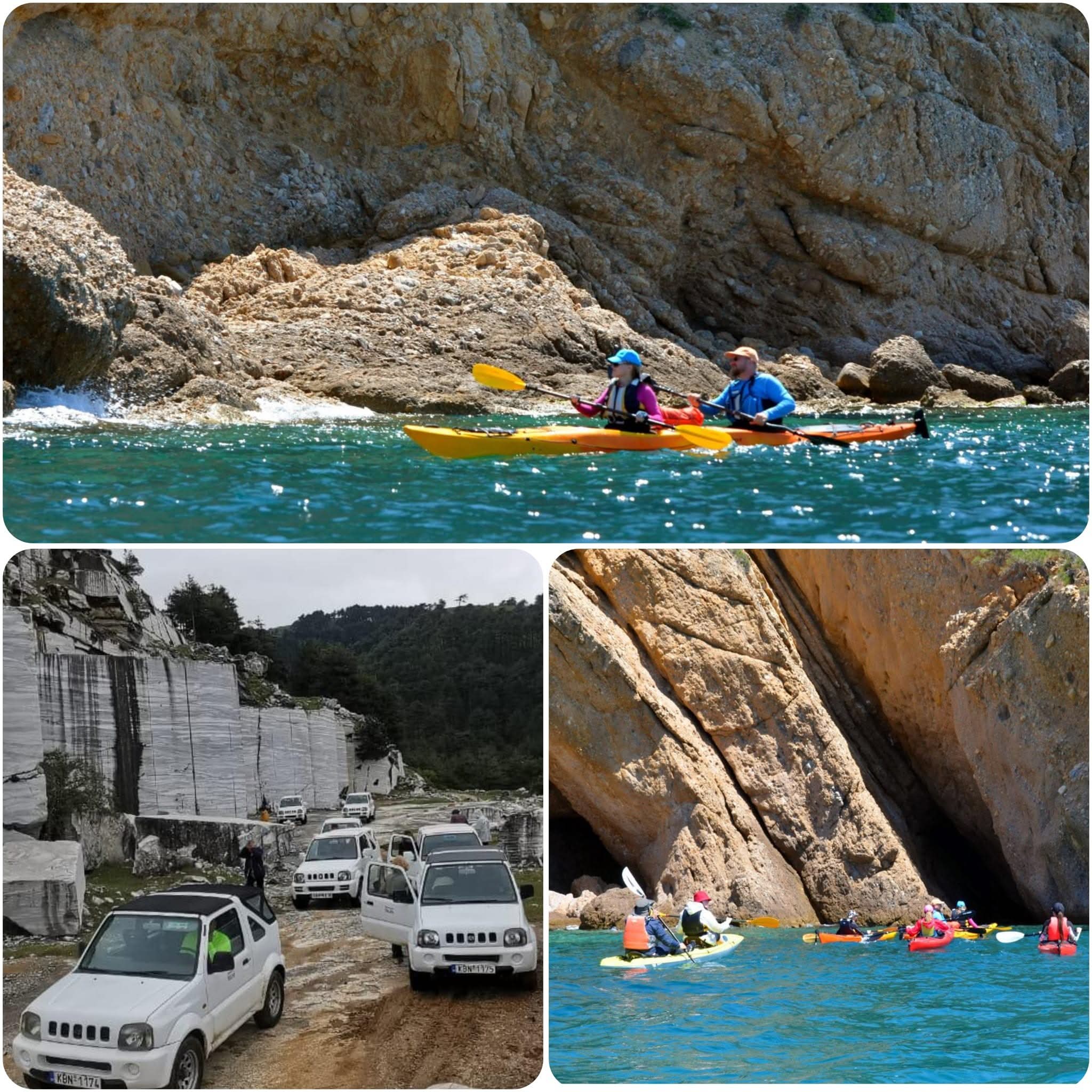 1 Mai în Thassos – Caiac, munți și taverne grecești