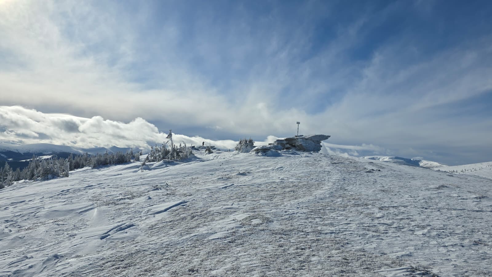 IARNĂ LA PĂLTINIȘ: Poiana Gaujoara & Vf. Bătrâna
