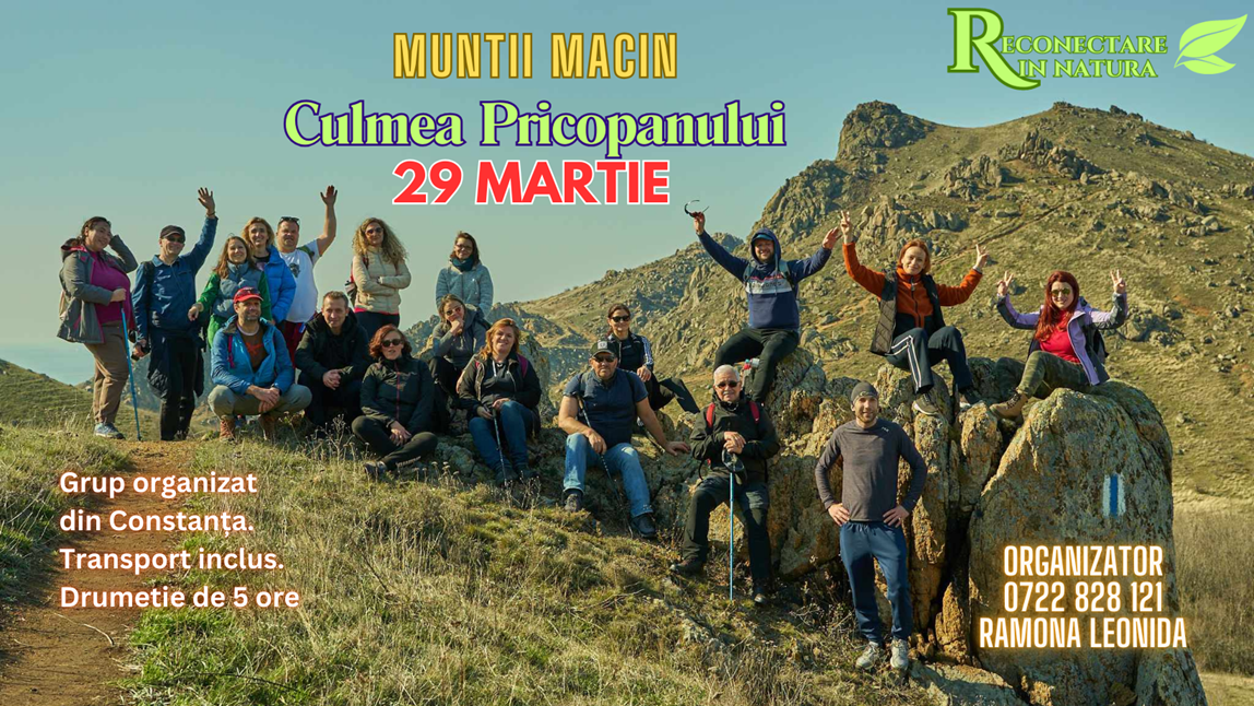 29 MARTIE: Drumetie Culmea Pricopanului in Muntii Macin