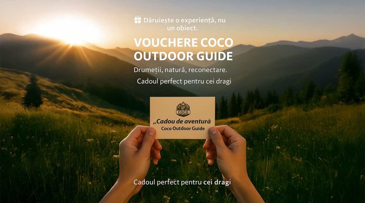Daruieste o experienta, nu un obiect. Vouchere Coco Outdoor Guide