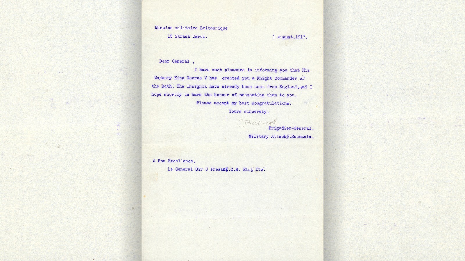 Exponatul lunii ianuarie 2026 - Muzeul Militar National Regele Ferdinand I