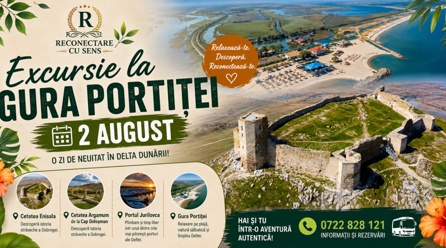 2 august - Excursie de o zi la Gura Portiței by ReConectare în Natură